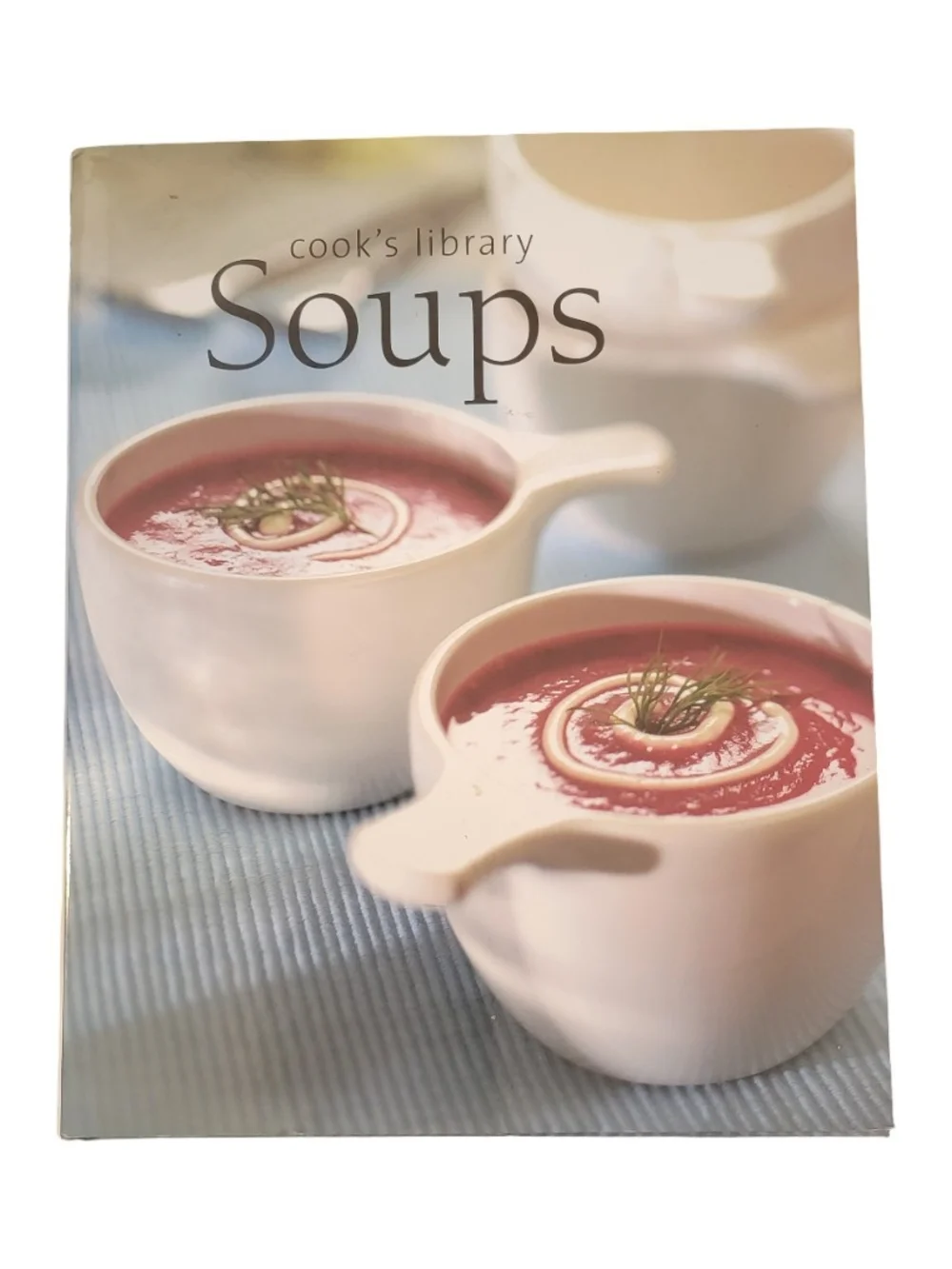 Soups Cookbook - White Cover